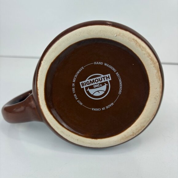 Coffee Makes Me Poop Novelty Ceramic Mug Bigmouth Inc. - Picture 5 of 7